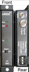 Click for larger Image of Video Fiber Opitic Link